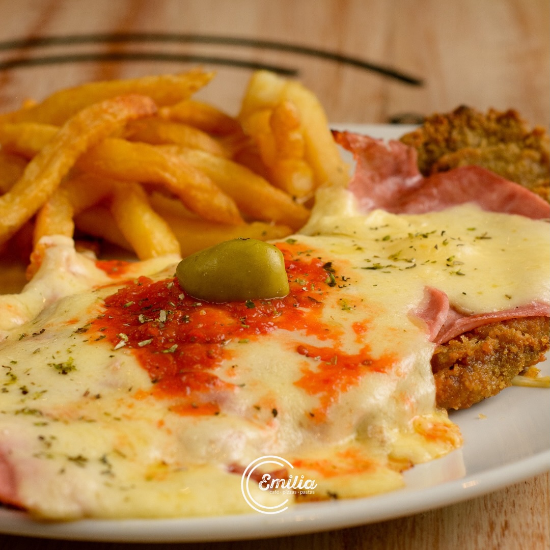 milanesa para compartir