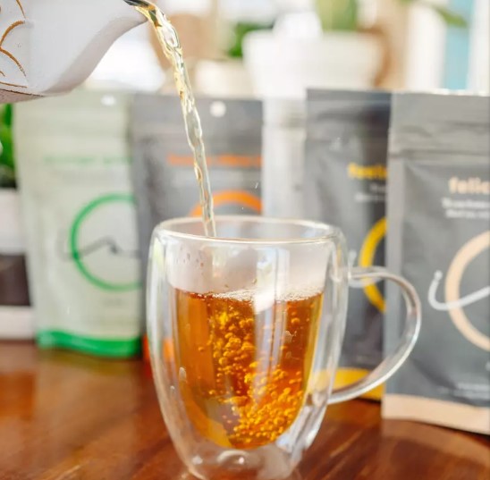 Té en hebras