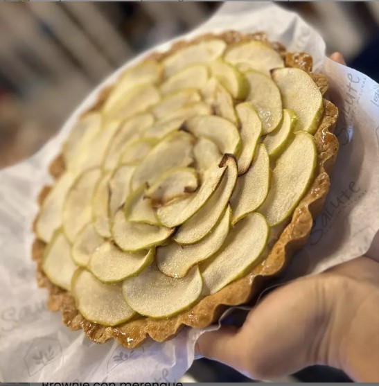Tarta de manzana Grande