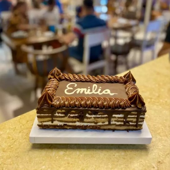 Porción chocotorta