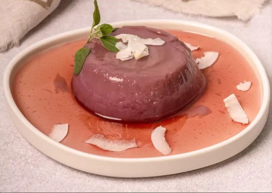 Flan vegano