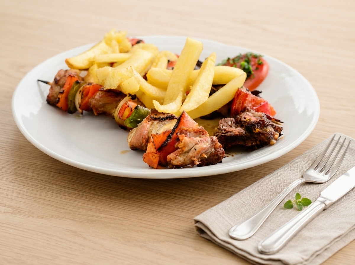 Brochettes mixto 