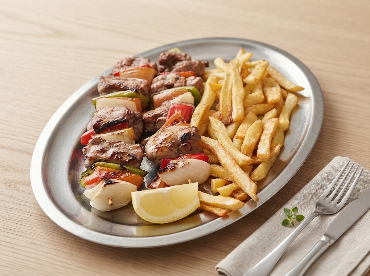 Brochettes molleja 