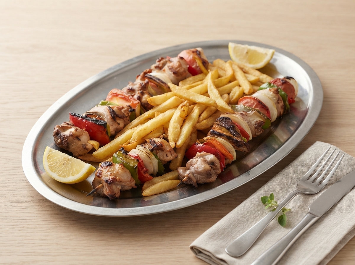 Brochettes pollo
