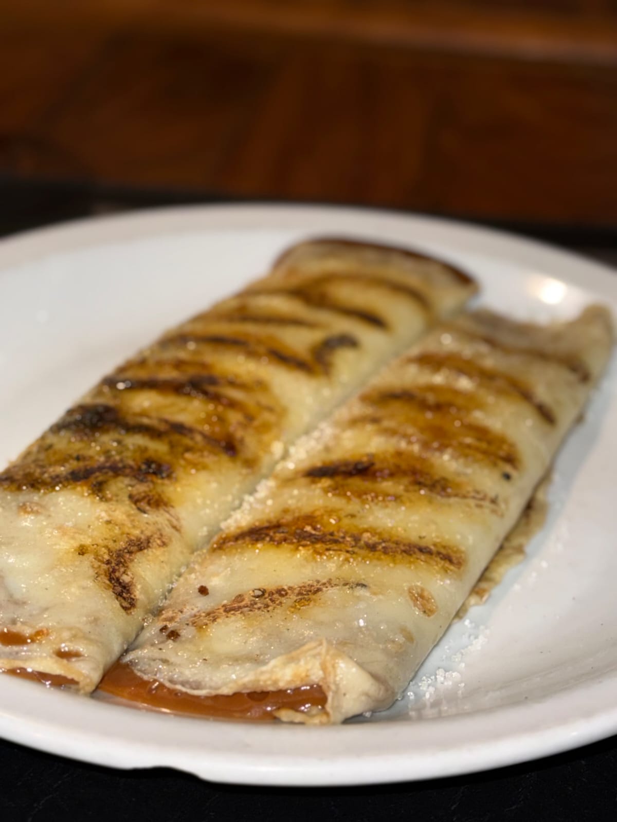 Panqueque de dulce de leche