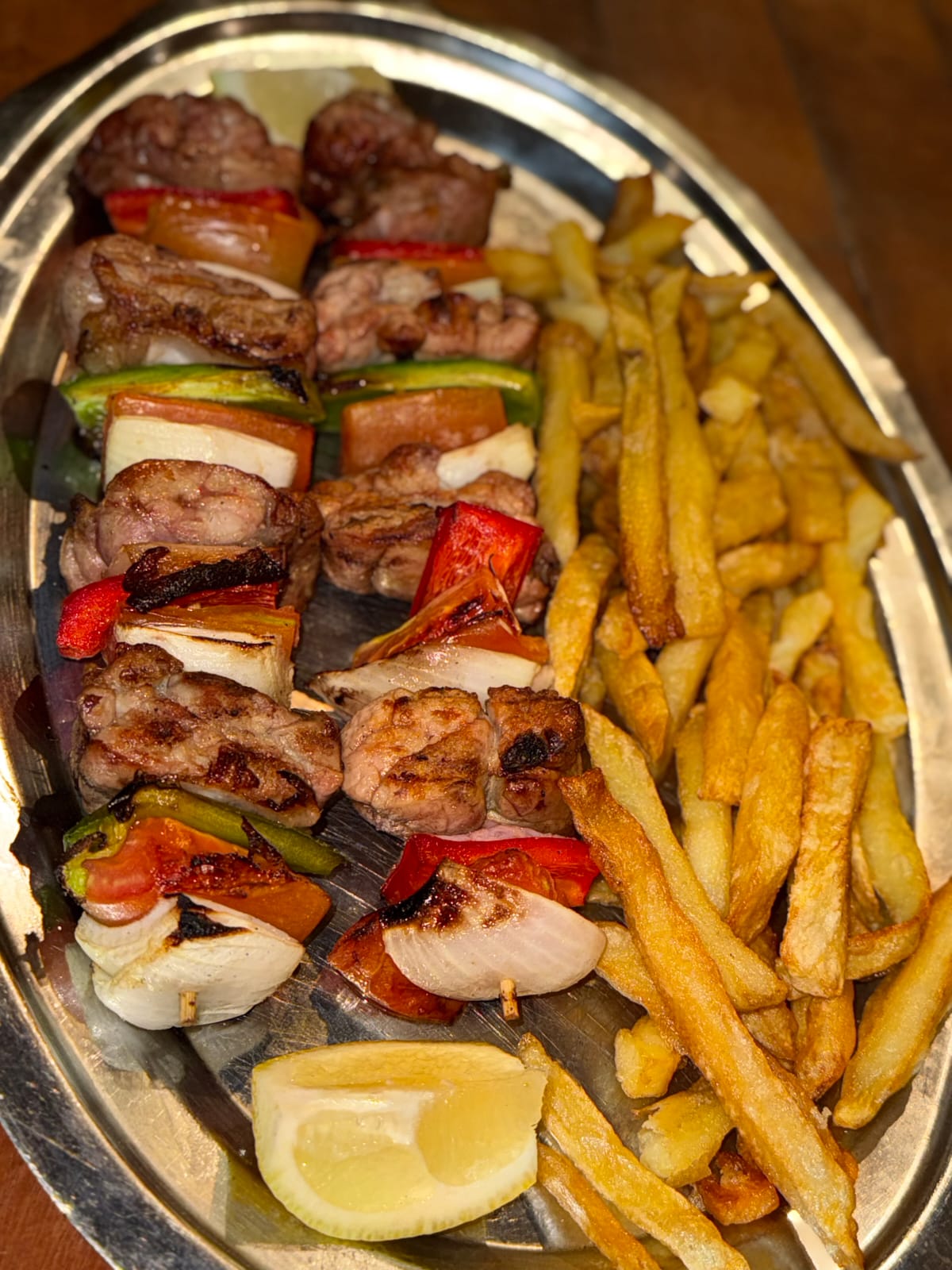 Brochettes molleja 