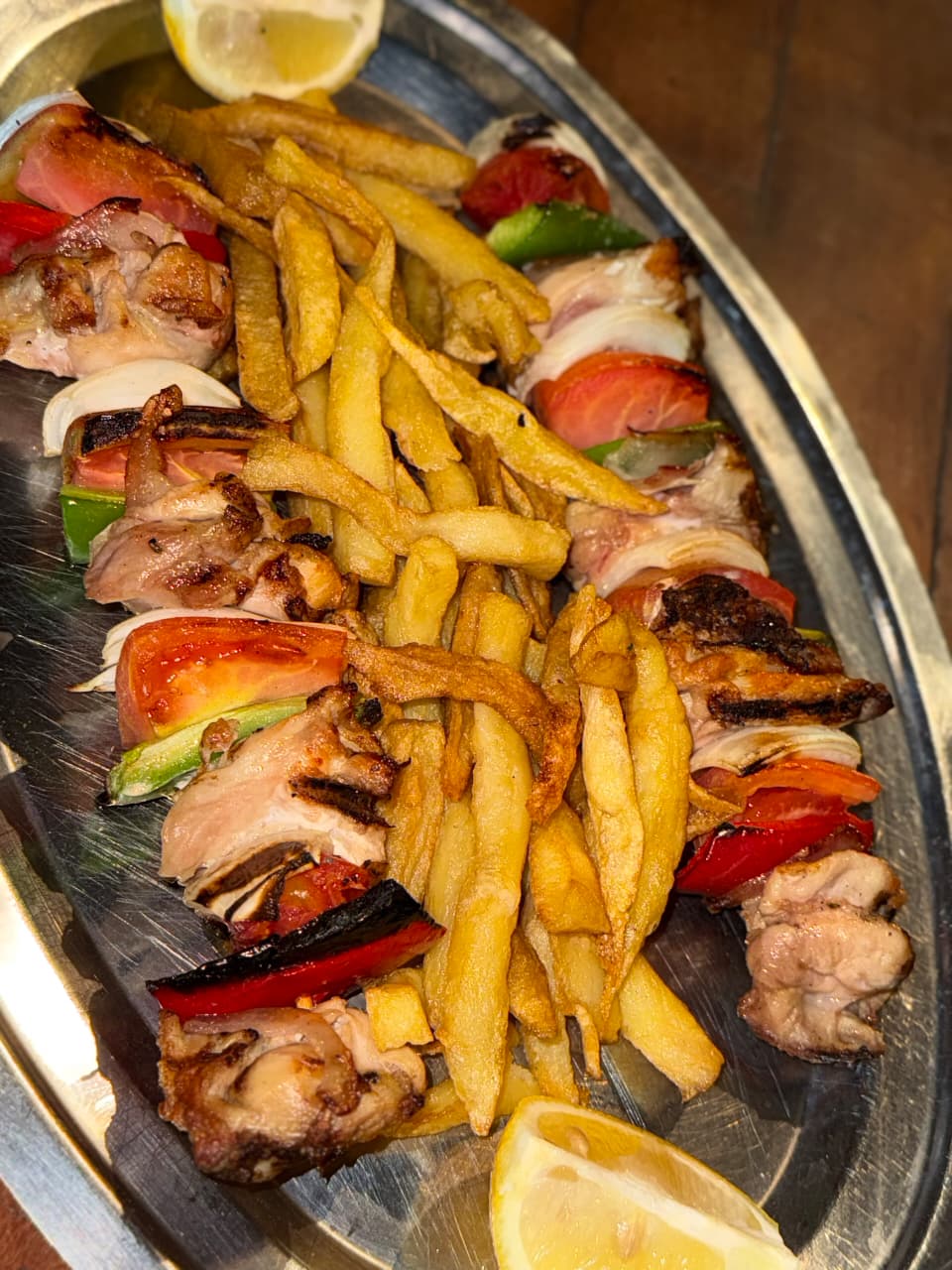 Brochettes pollo